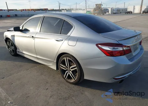 2017 Honda Accord Sport from USA, damaged, VIN 1HGCR2F52HA033610